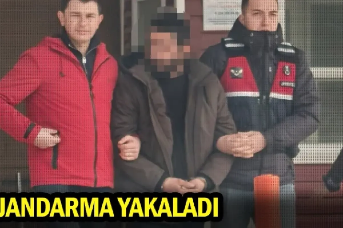 Jandarma yakaladı