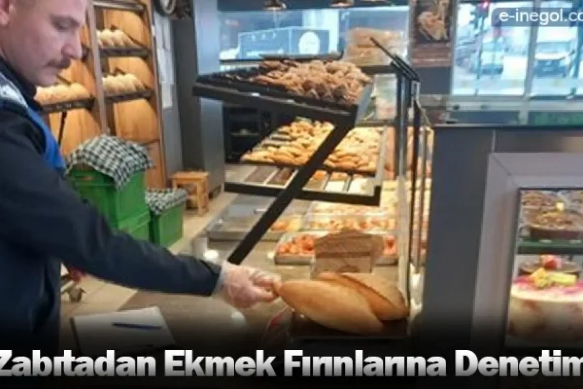 Zabıtadan Ekmek Fırınlarına Denetim