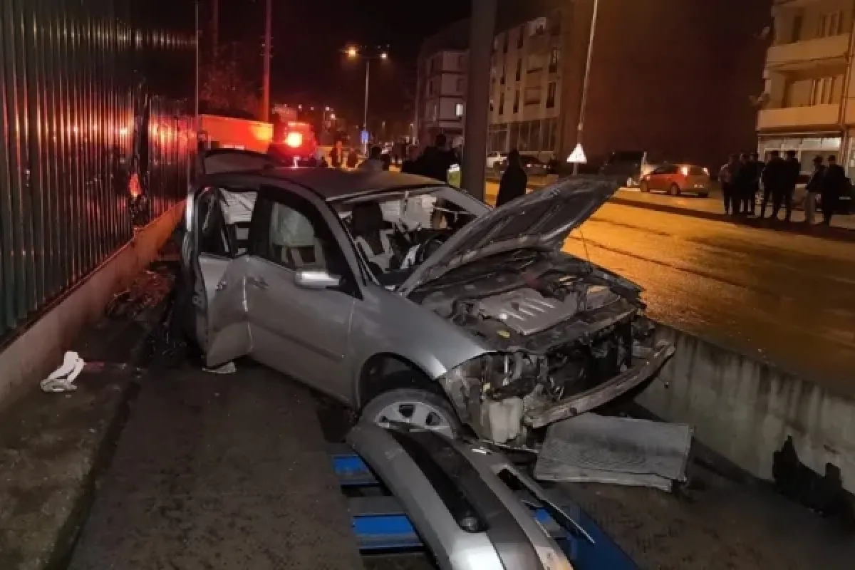 İnegöl'de feci kaza!