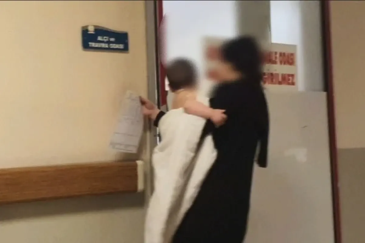 Bebek acılar içinde kaldı!