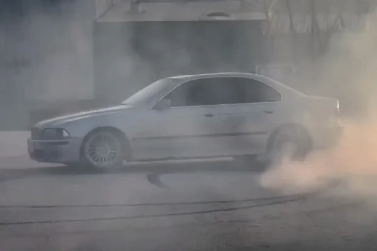 İnegöl'de drift pahalıya mal oldu!