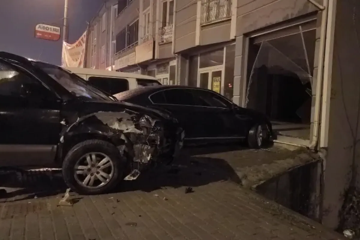 Alanyurt yolunda kaza!
