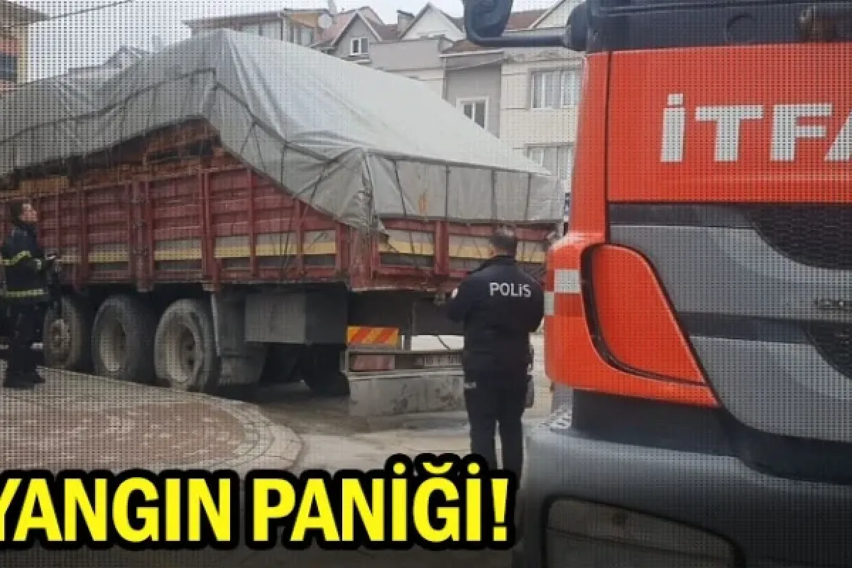 Yangın paniği!
