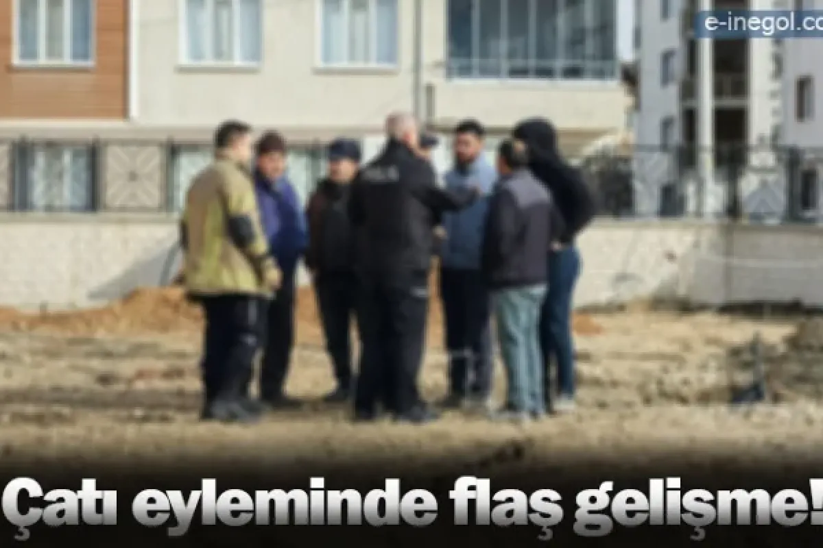 Çatı eyleminde flaş gelişme!