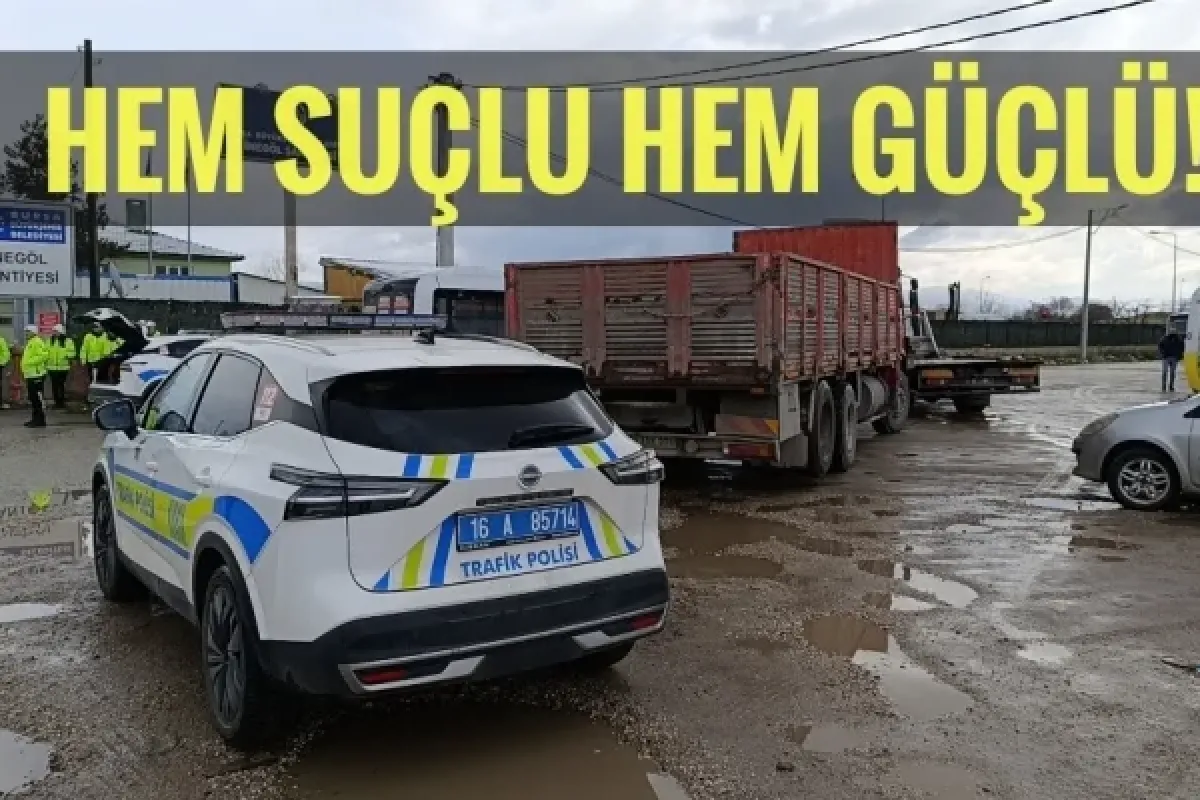 Hem suçlu hem güçlü!