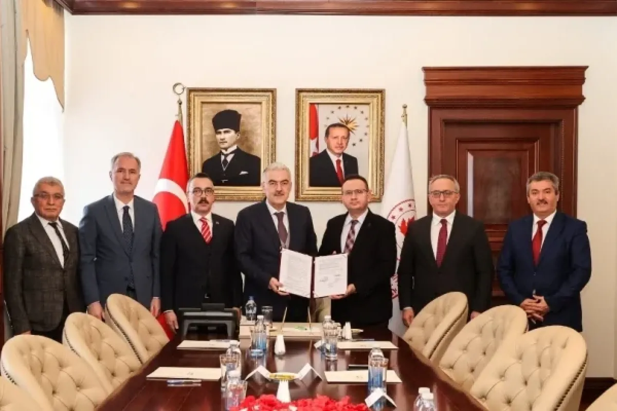 12 derslikli okul için protokol imzalandı