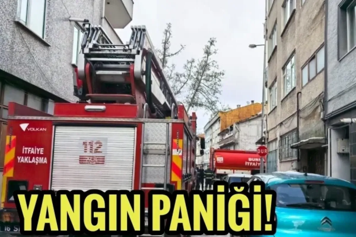 Yangın paniği!