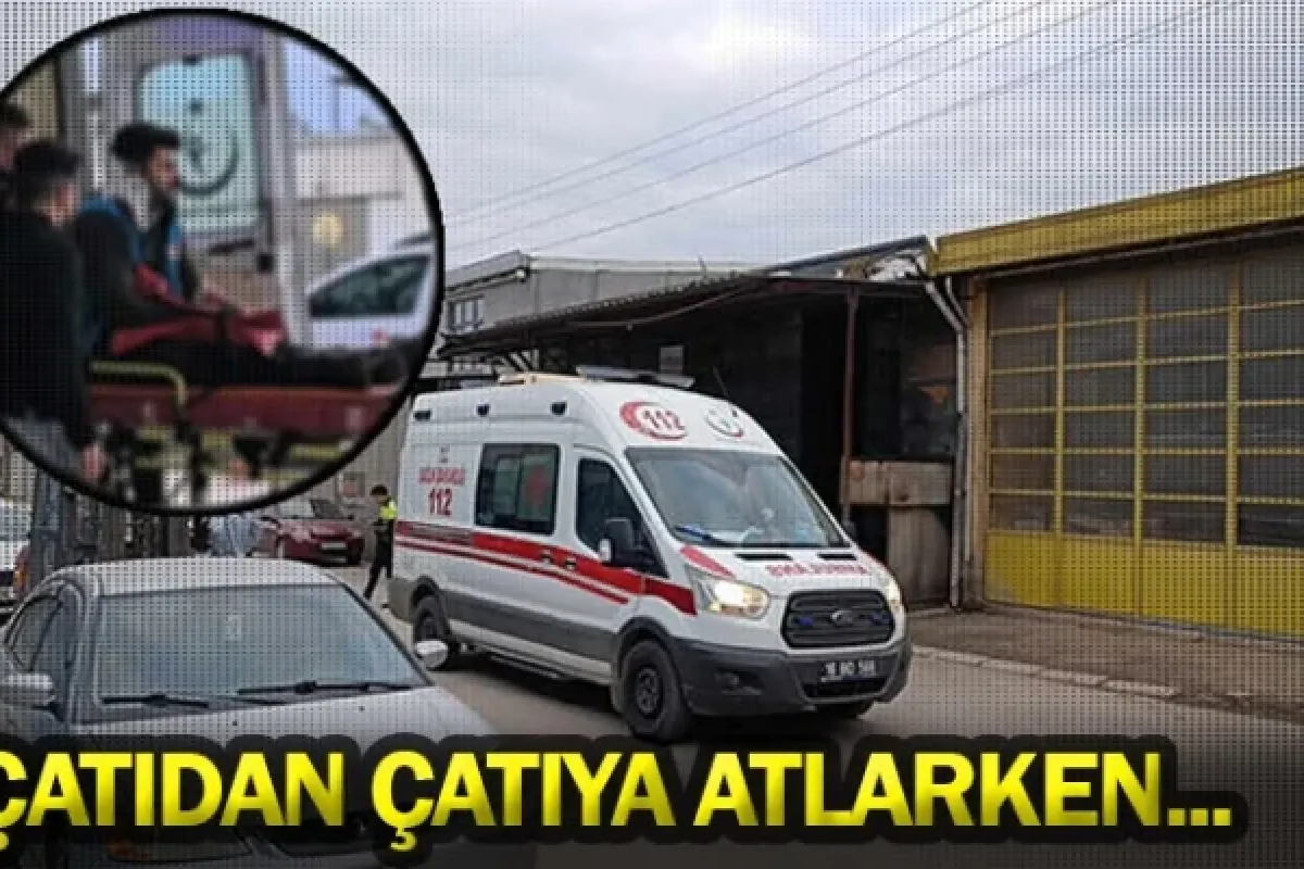 Çatıdan çatıya atlarken...