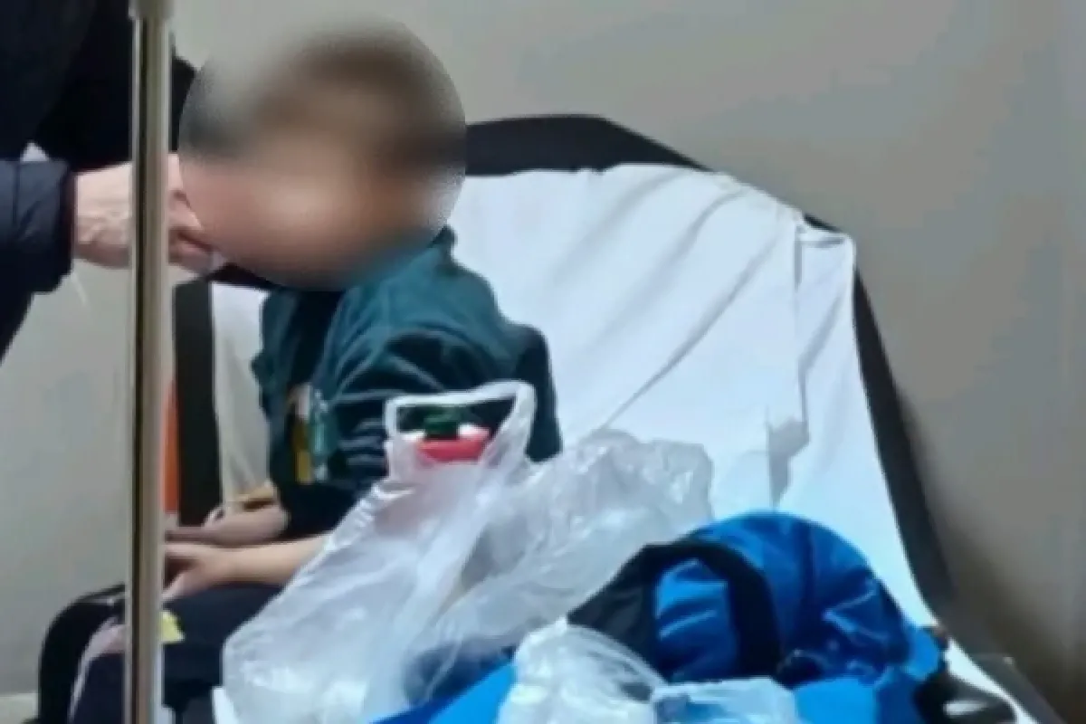Evde bulduğu ot hastanelik etti!