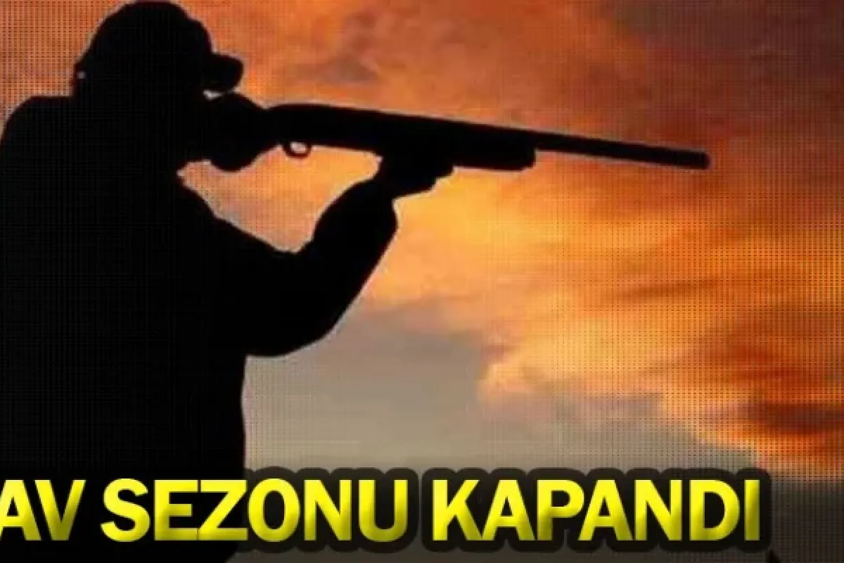 Av sezonu kapandı