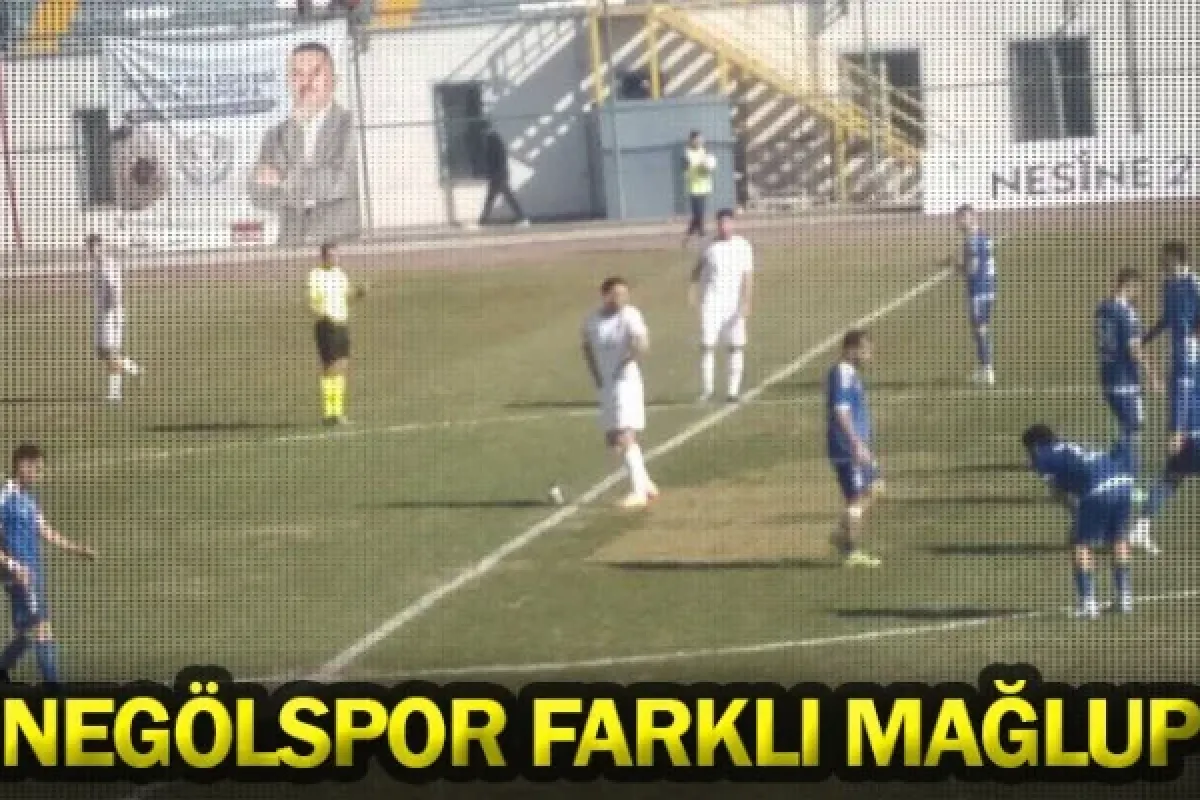 İnegölspor farklı mağlup