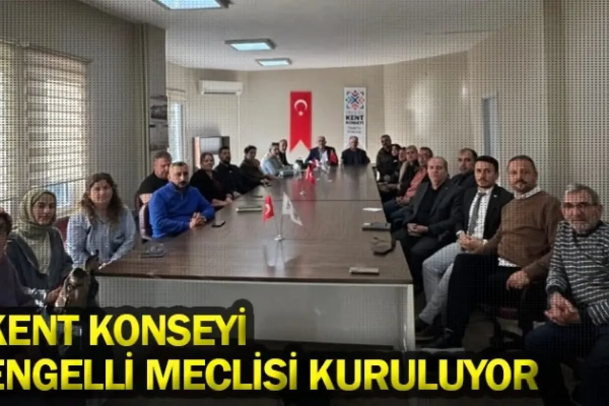 Kent konseyi Engelli meclisi kuruluyor