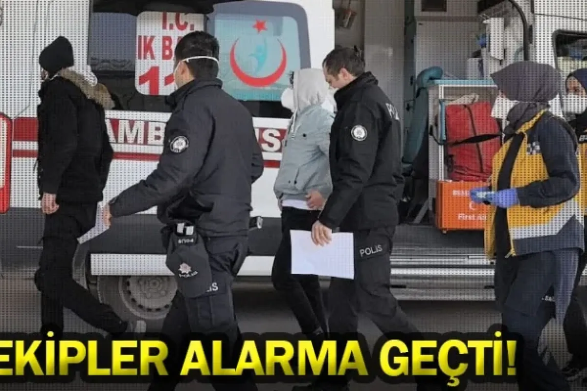 Ekipler alarma geçti!