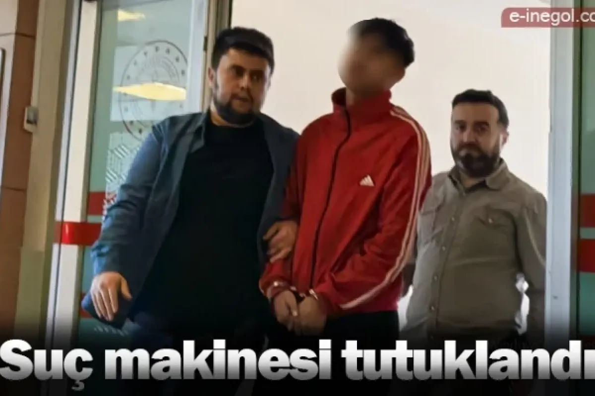 Suç makinesi tutuklandı