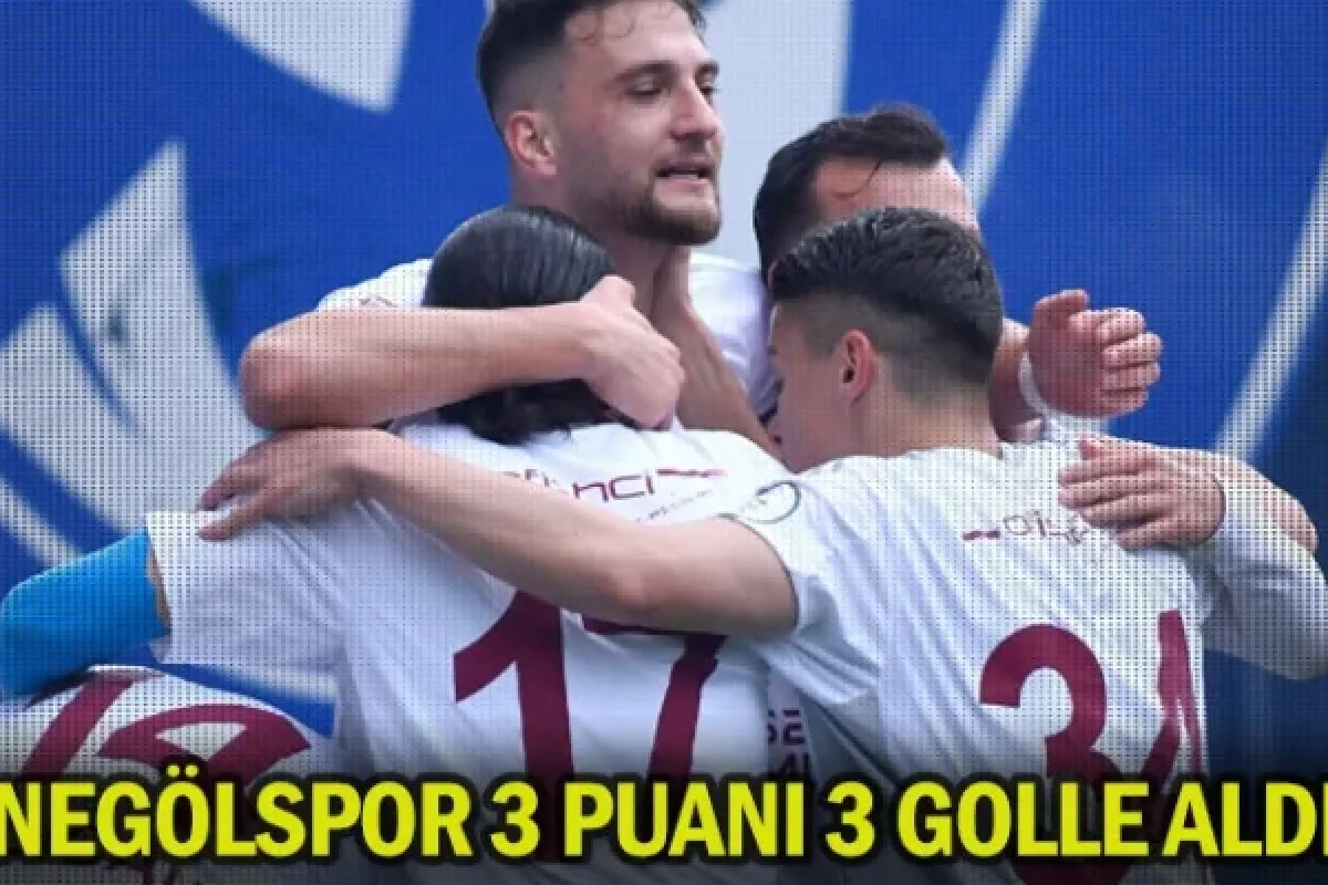 İnegölspor 3 puanı 3 golle aldı