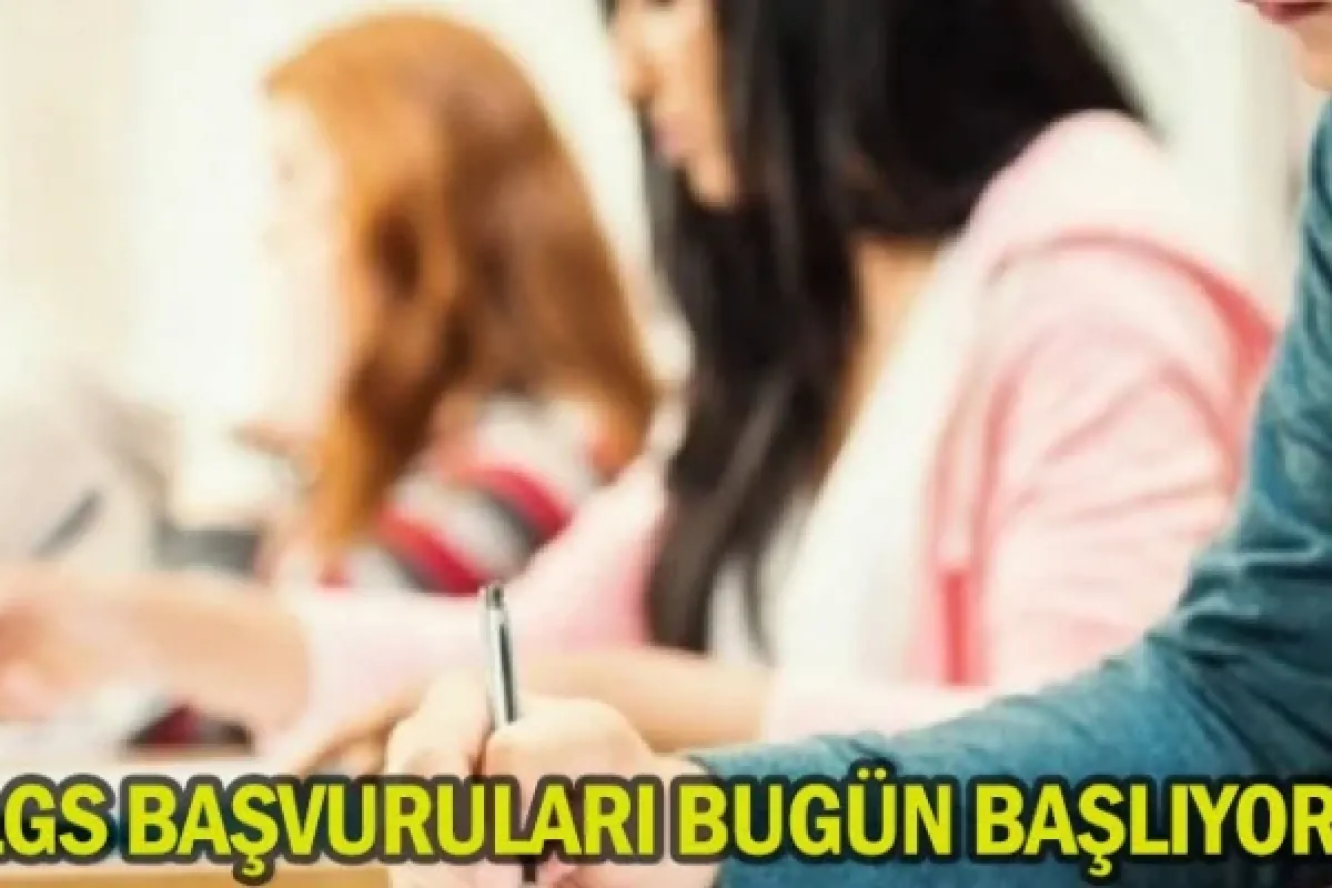 LGS başvuruları bugün başlıyor