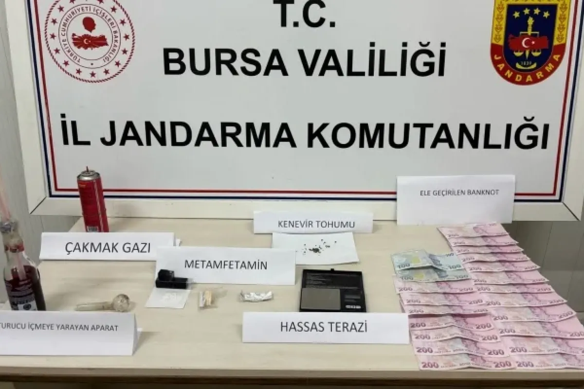 Jandarmadan uyuşturucu imalathanesine baskın