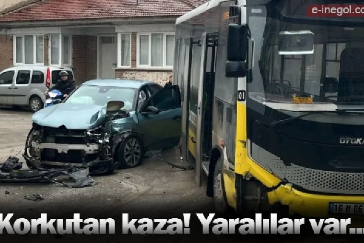 Korkutan kaza! Yaralılar var...