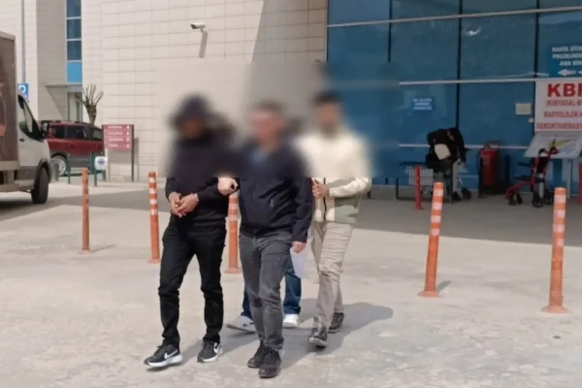 Kıskıvrak yakalandılar!