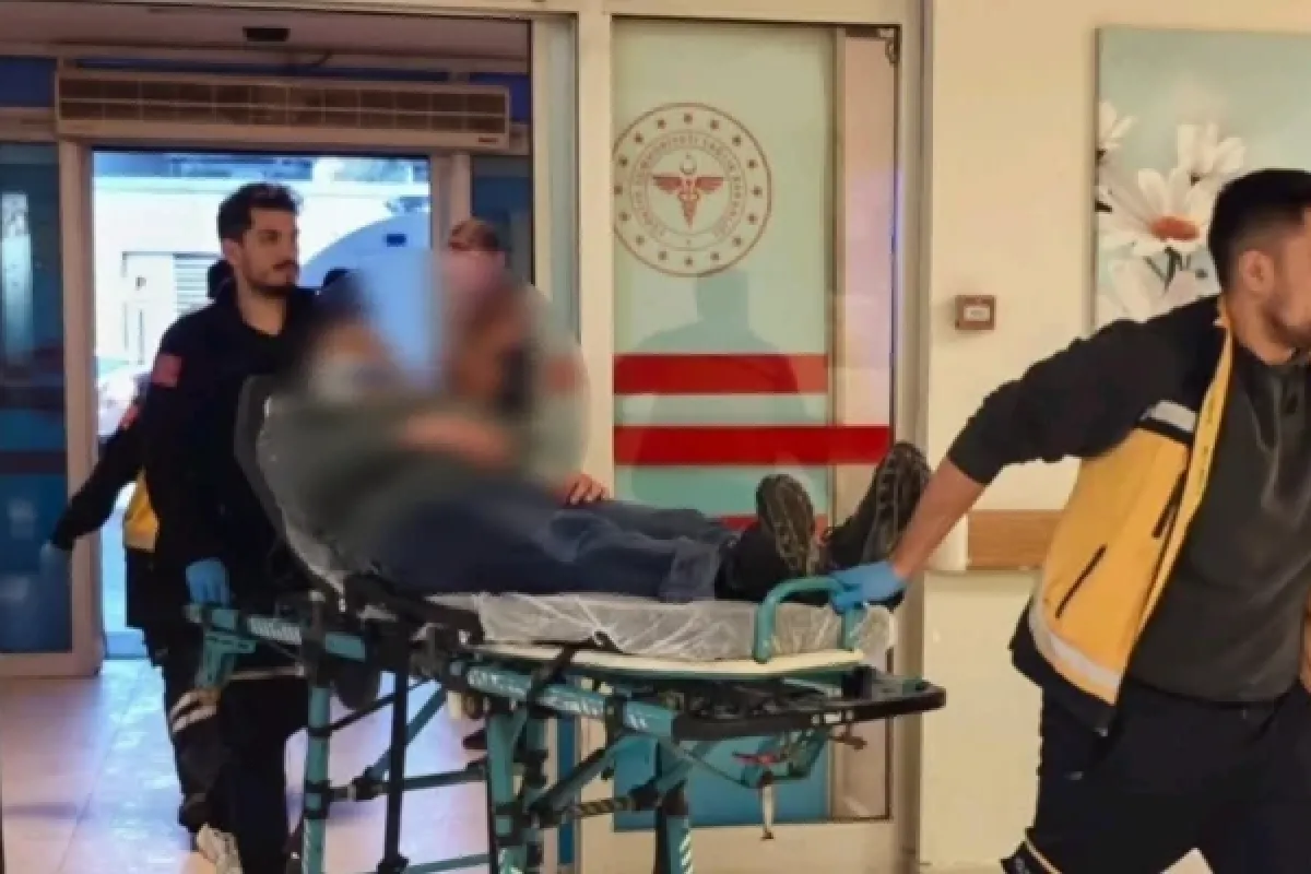 Otomobil motosiklete çarpıp kaçtı