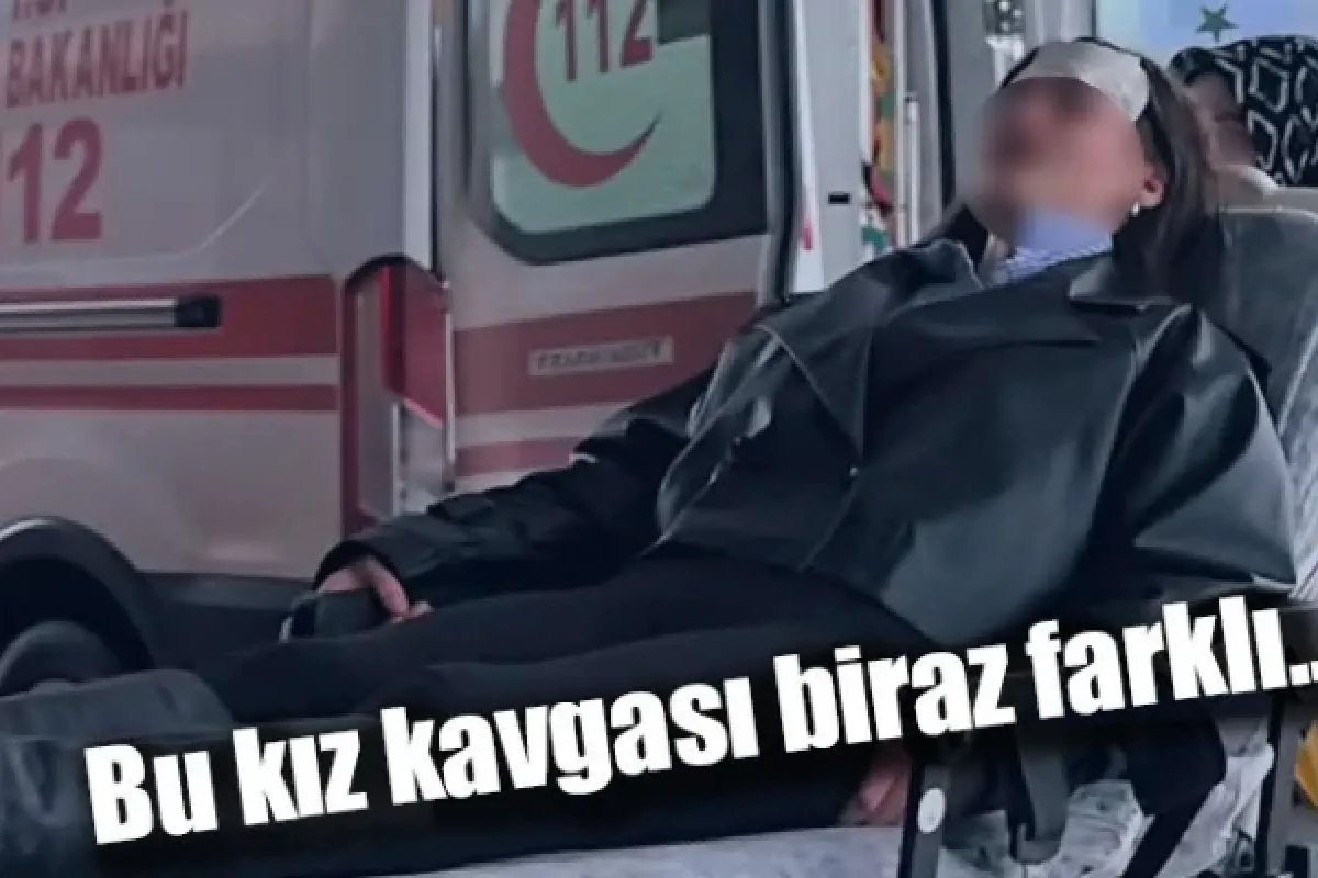 Bu kız kavgası biraz farklı...