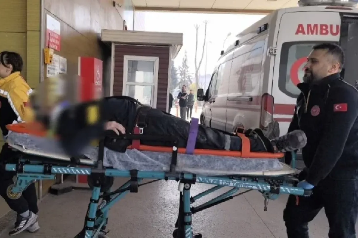5 metre yüksekten düşen işçi ağır yaralandı