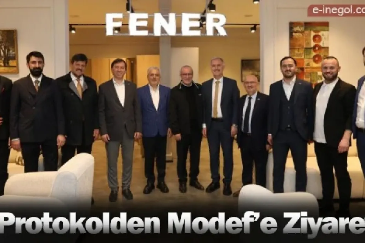 Protokolden Modef’e Ziyaret