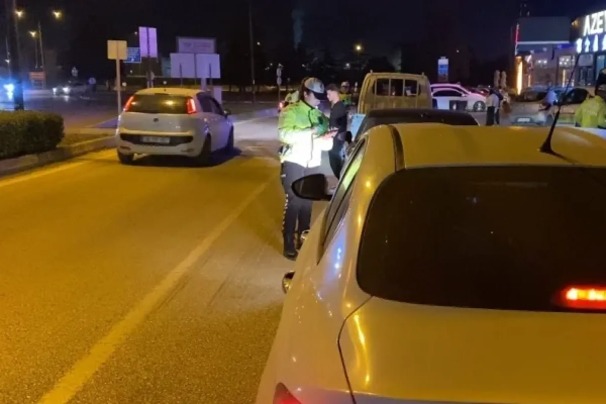 Sürücülere ceza yağdı 