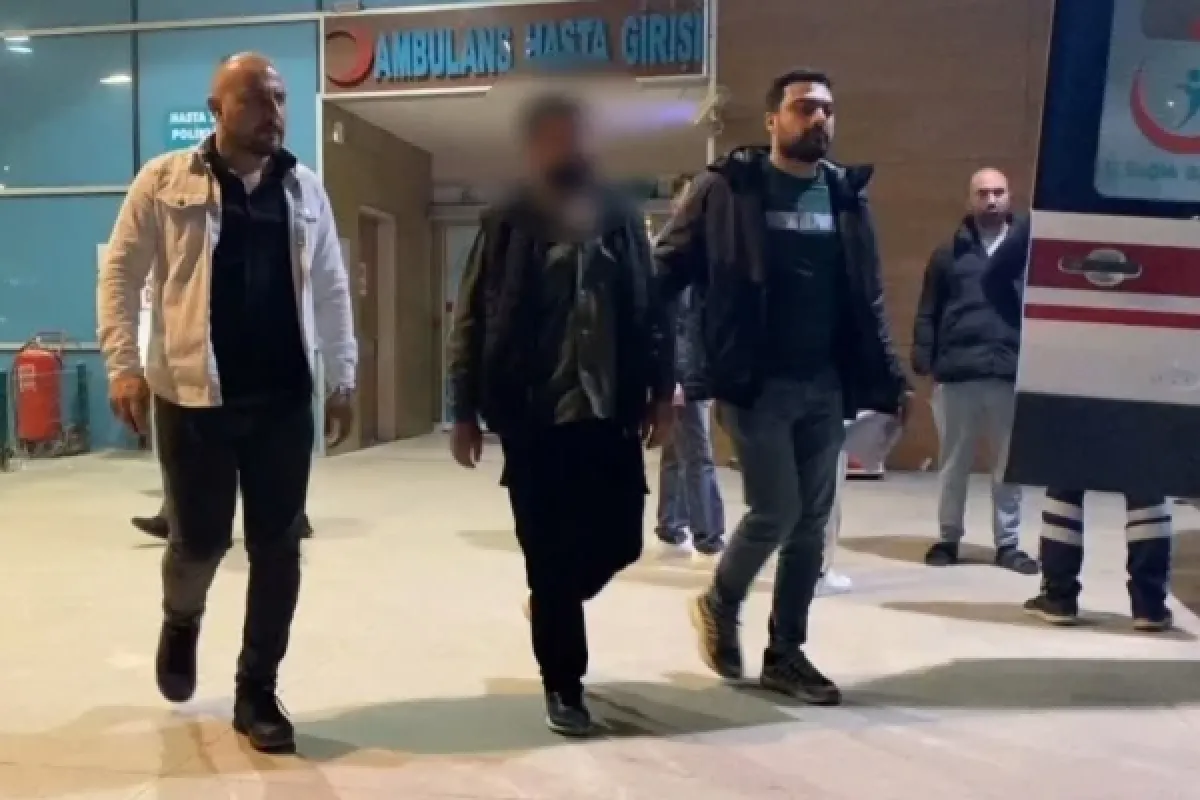 Otobüste yakalandı