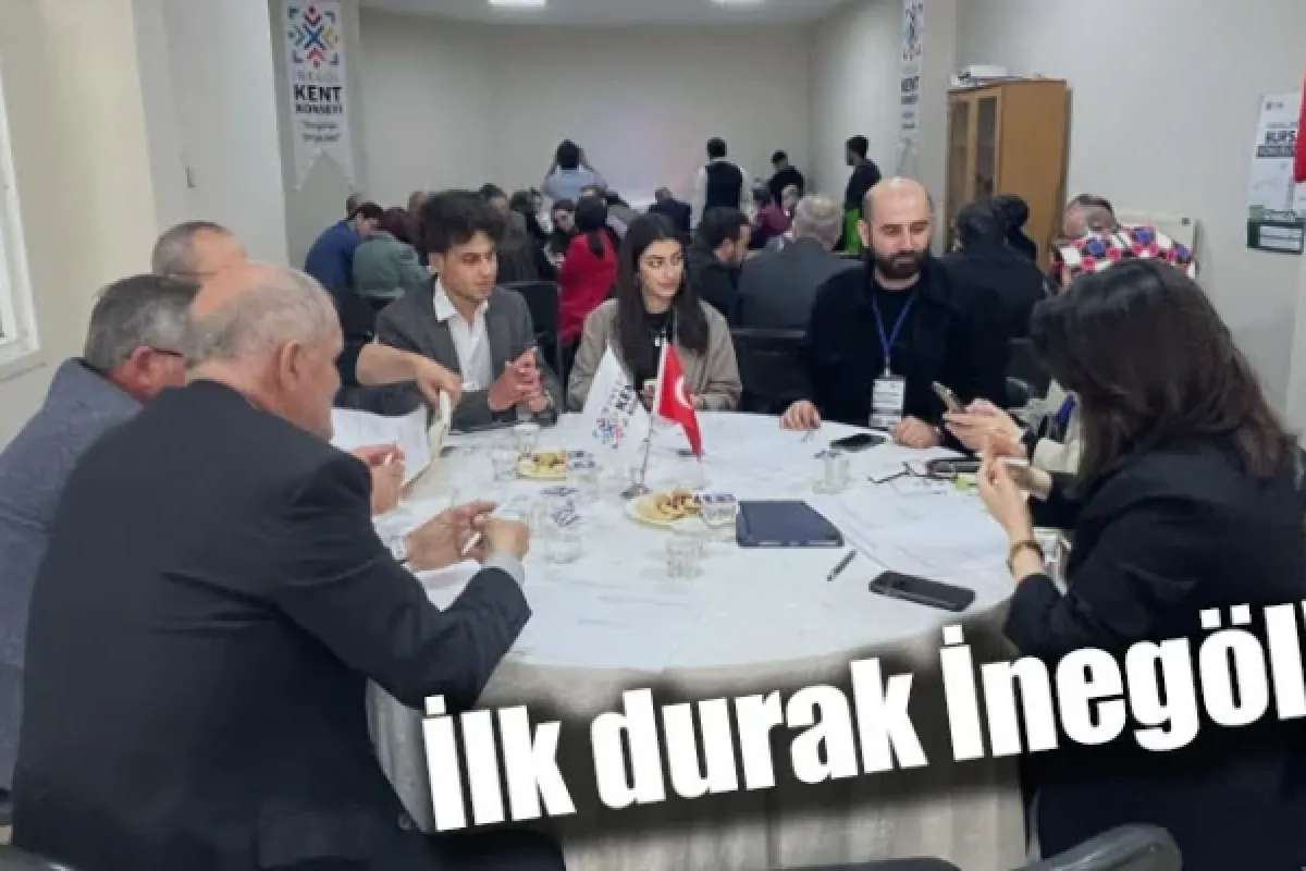 İlk durak İnegöl!