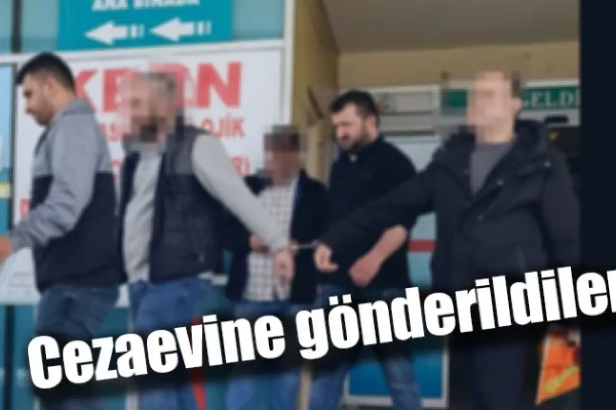 Cezaevine gönderildiler