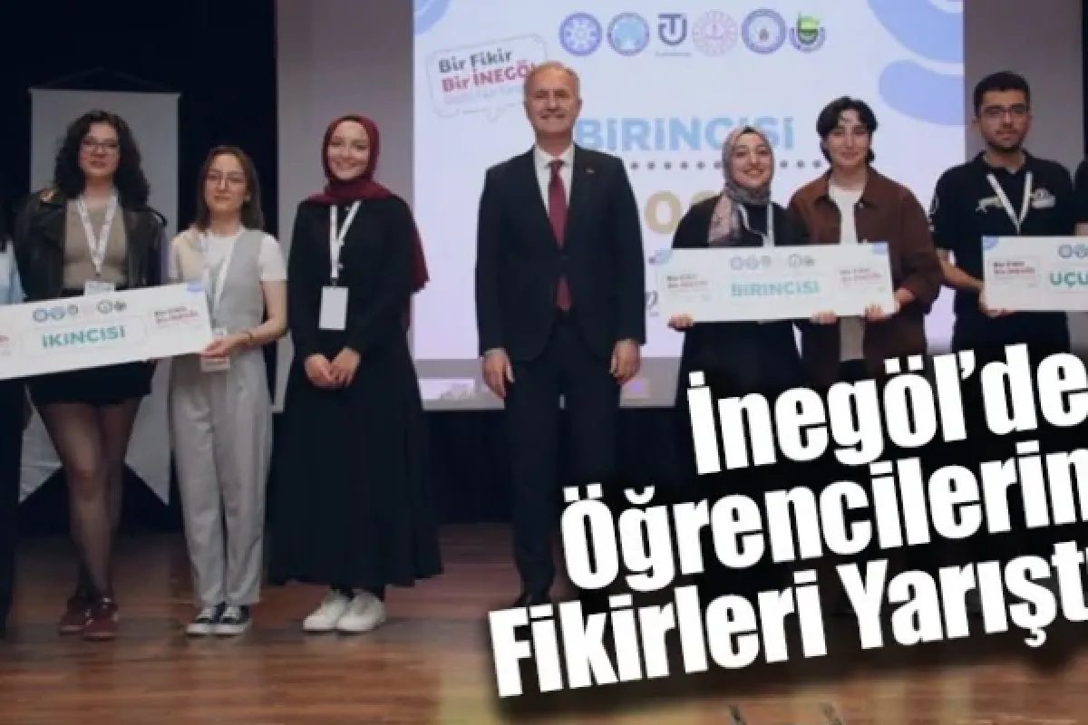İnegöl’de Öğrencilerin Fikirleri Yarıştı