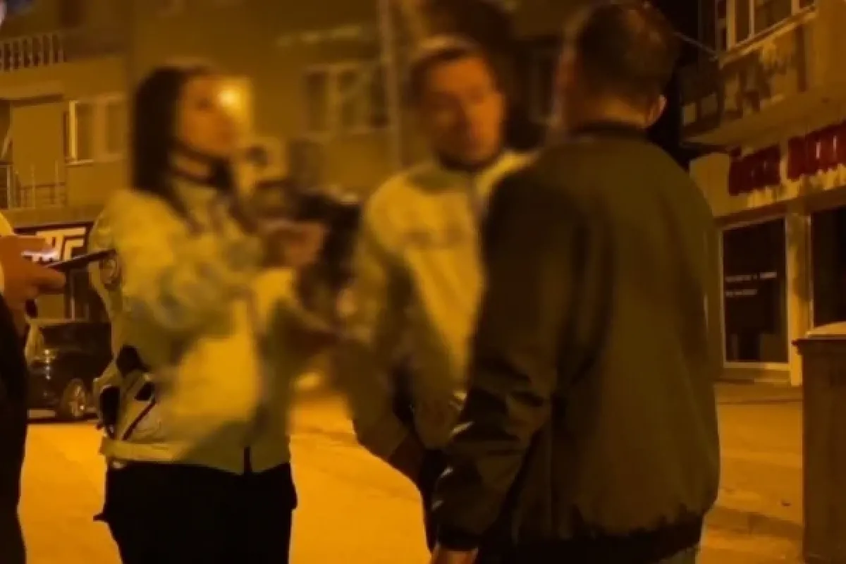 Alkolmetreyi üflemeyi reddeden sürücü...