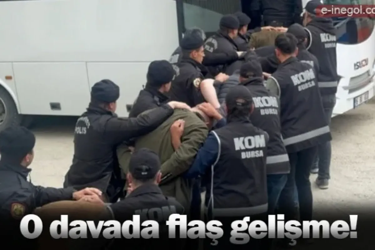 O davada flaş gelişme