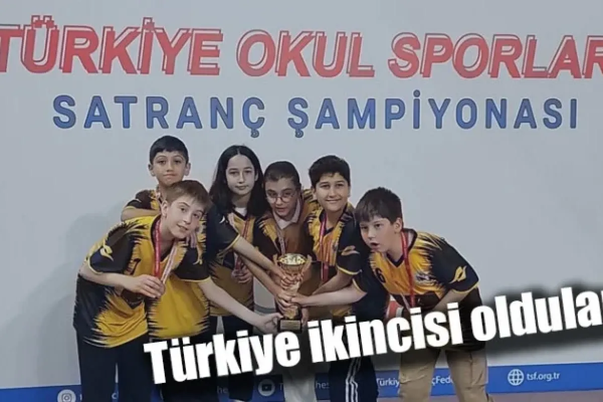 Türkiye ikincisi oldular
