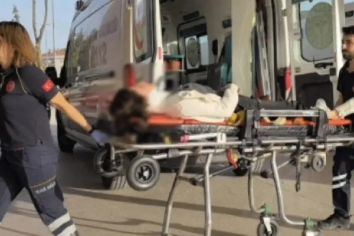 Motosiklet Kazası: Kadın Sürücü Hastanelik Oldu