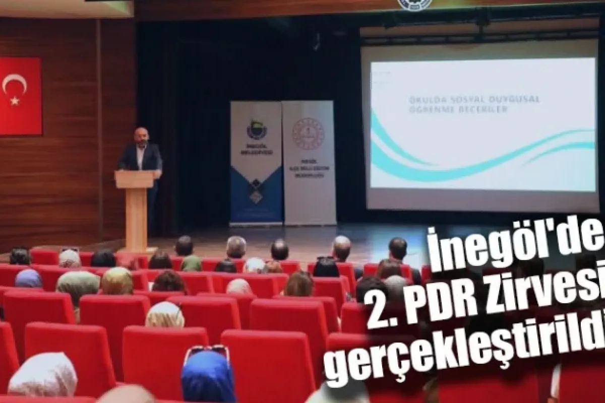 İnegöl'de 2. PDR Zirvesi gerçekleştirildi