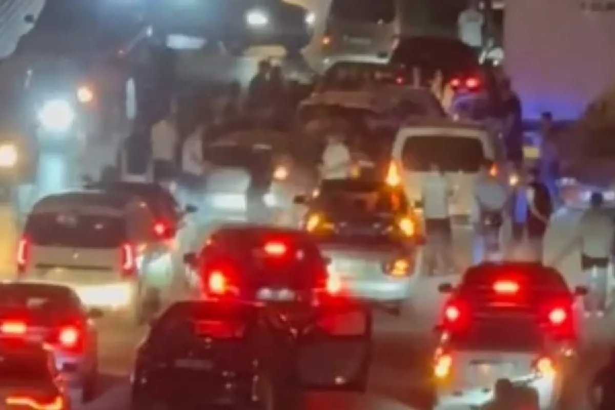 İnegöl'de gergin anlar!