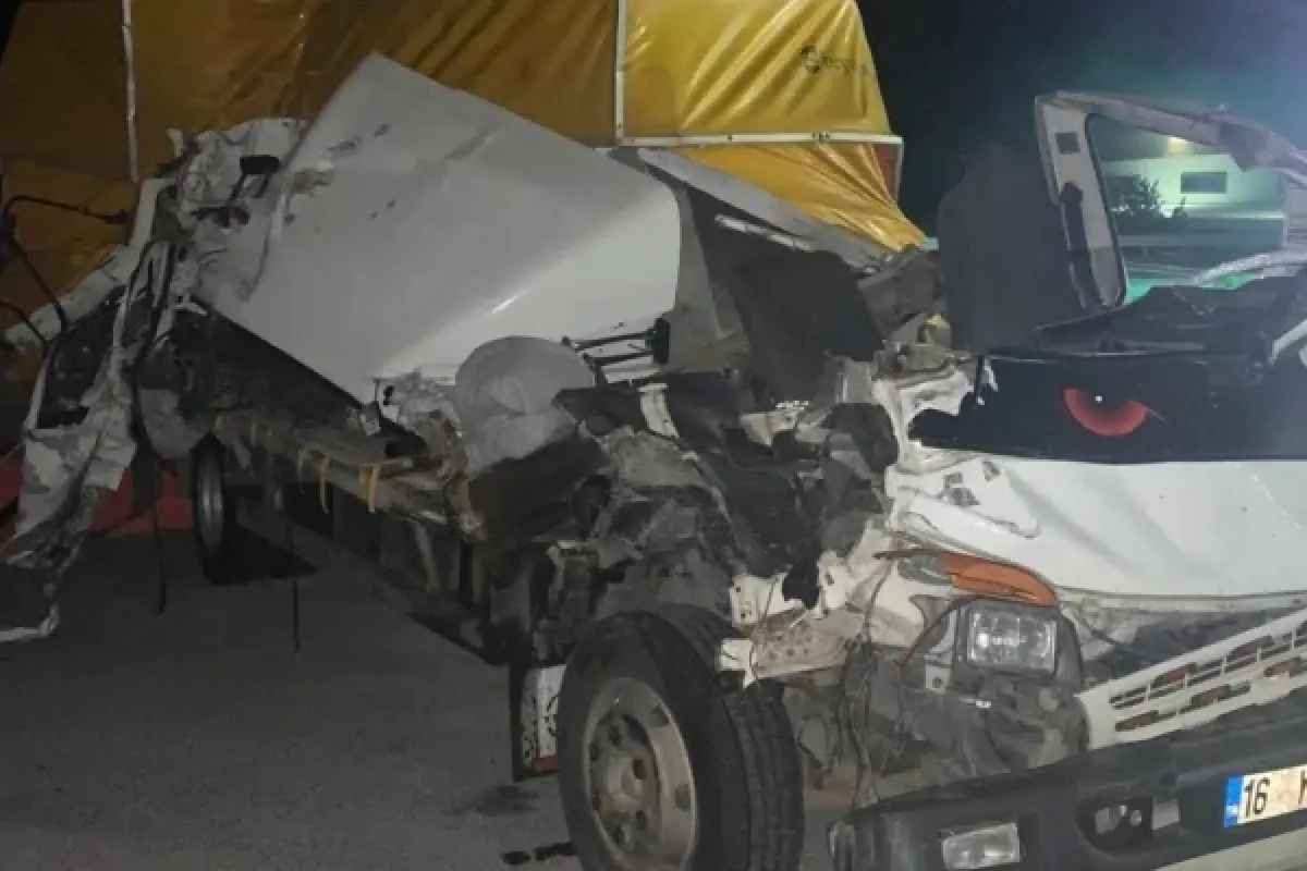 İnegöllü nakliyeci trafik kazasında hayatını kaybetti
