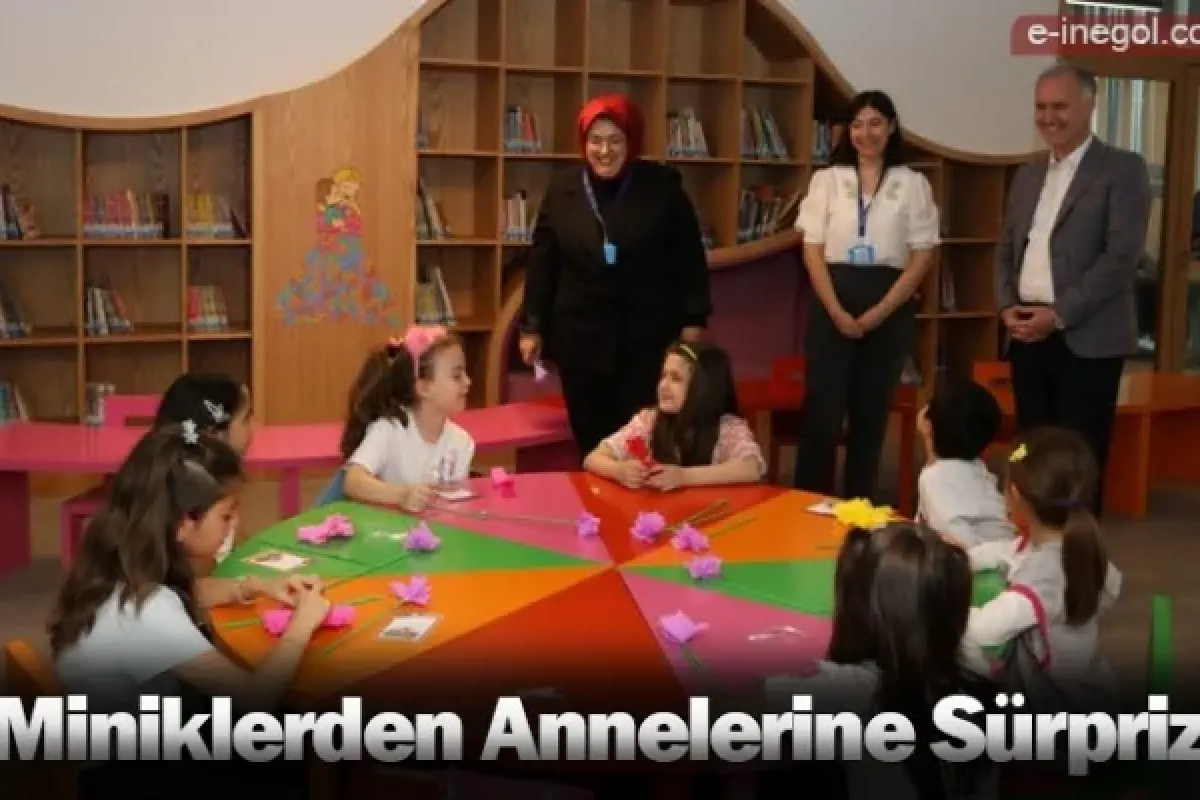 Miniklerden Annelerine Sürpriz