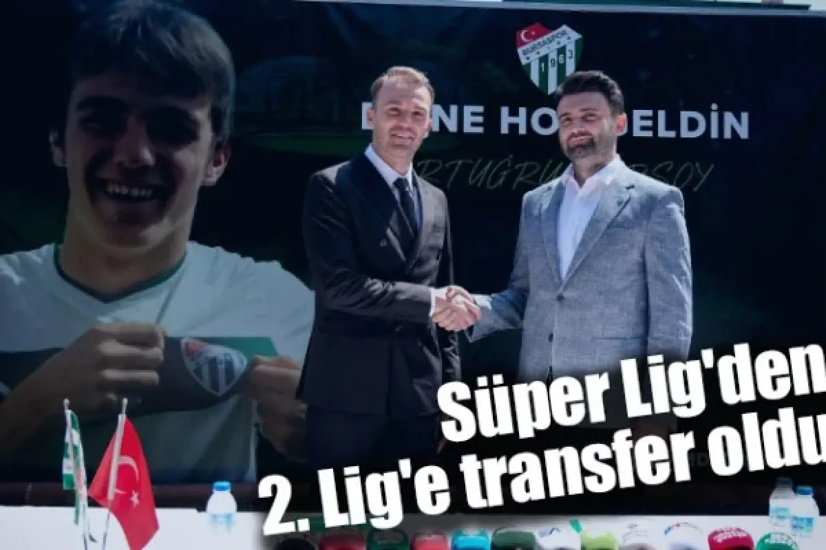 Süper Lig'den 2. Lig'e transfer oldu