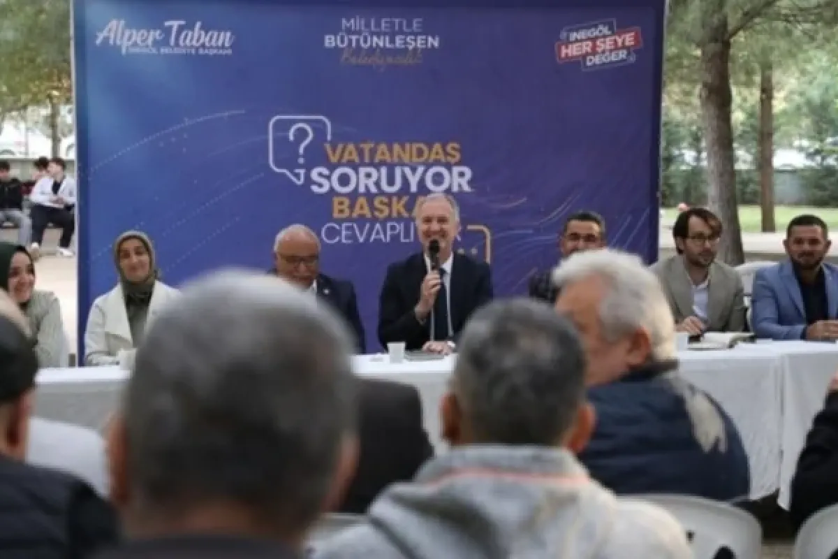 Yunus Emre Mahallesi Sordu Başkan Alper Taban Cevapladı