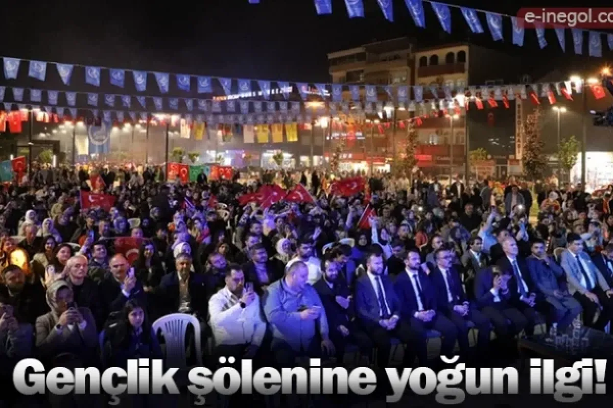 Gençlik şölenine yoğun ilgi!