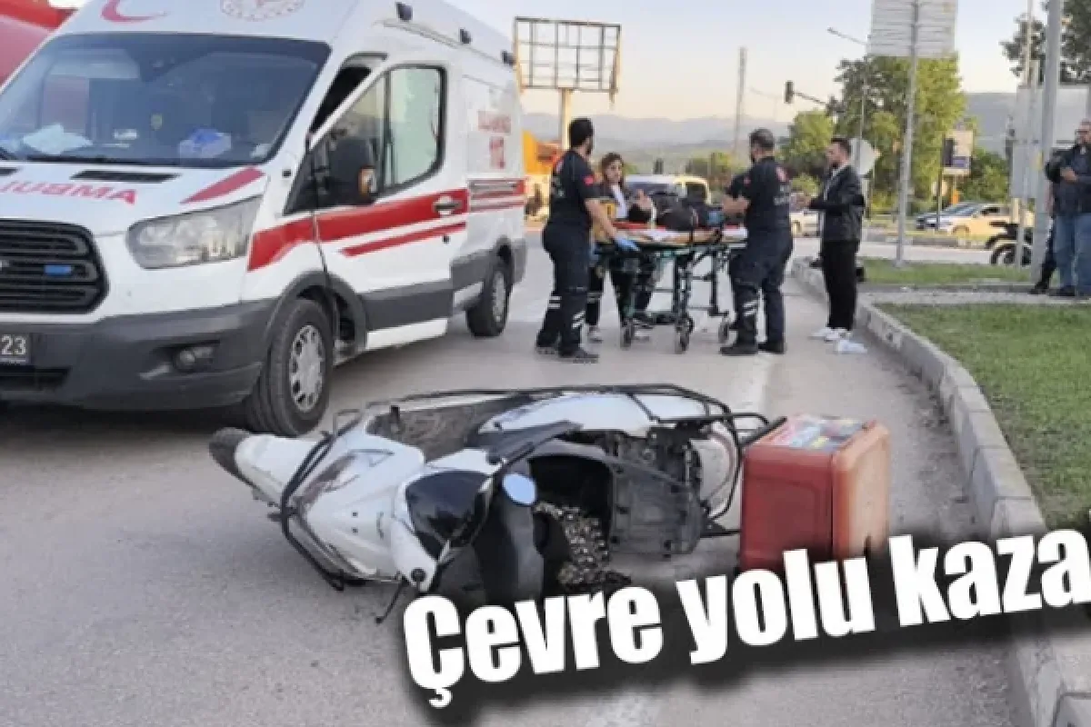 Çevre yolu kaza!