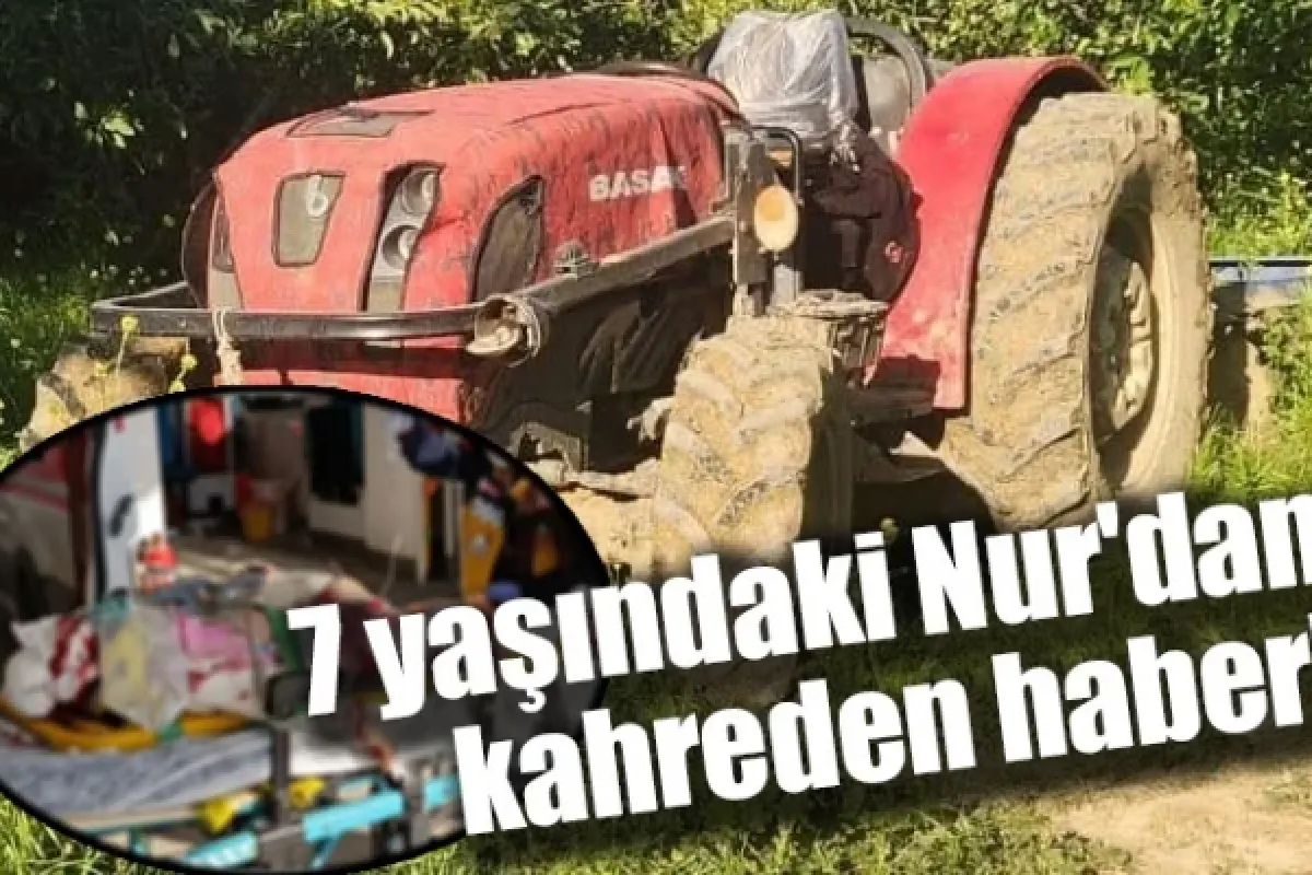 Minik Nur'dan kahreden haber