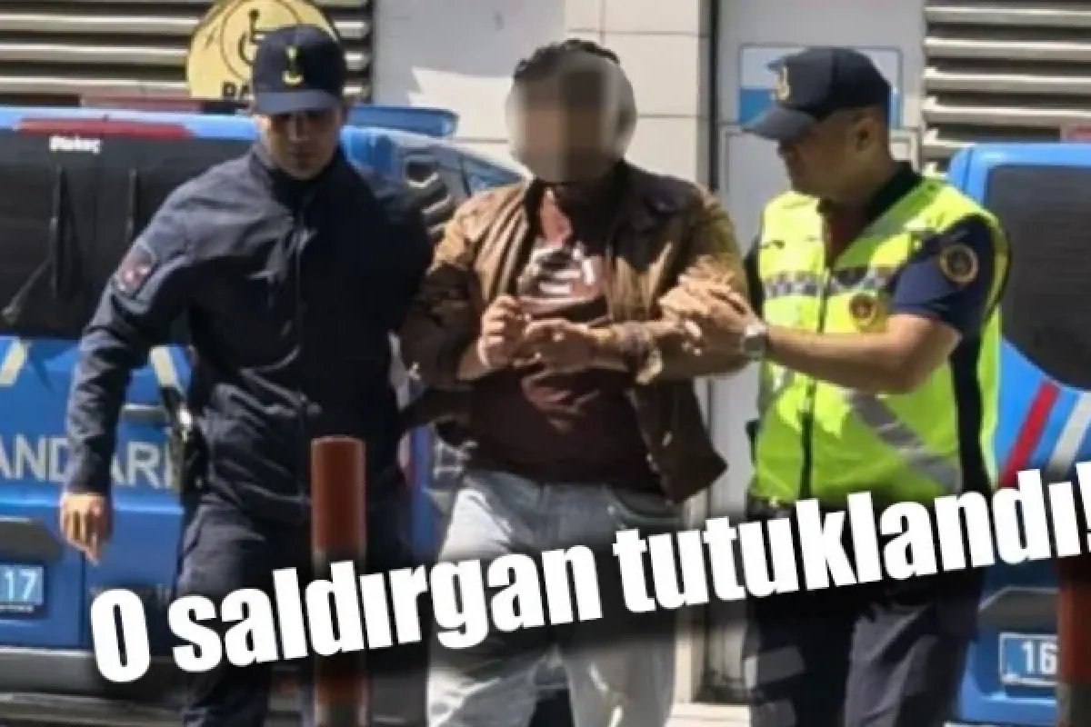 O saldırgan tutuklandı!