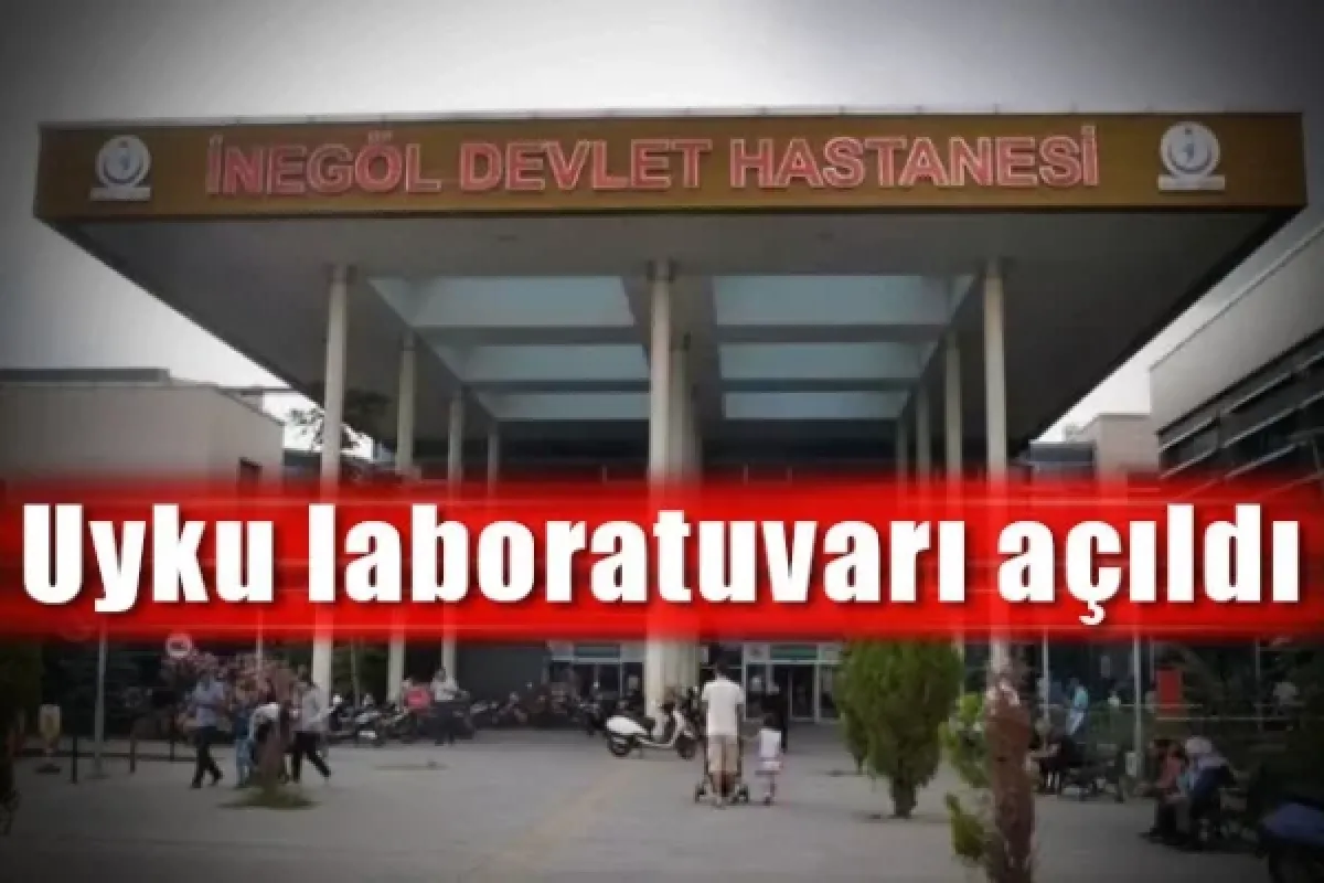 Uyku laboratuvarı açıldı 