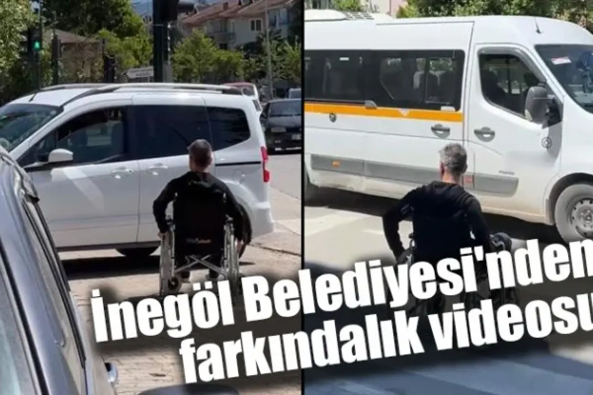 İnegöl Belediyesi'nden farkındalık videosu