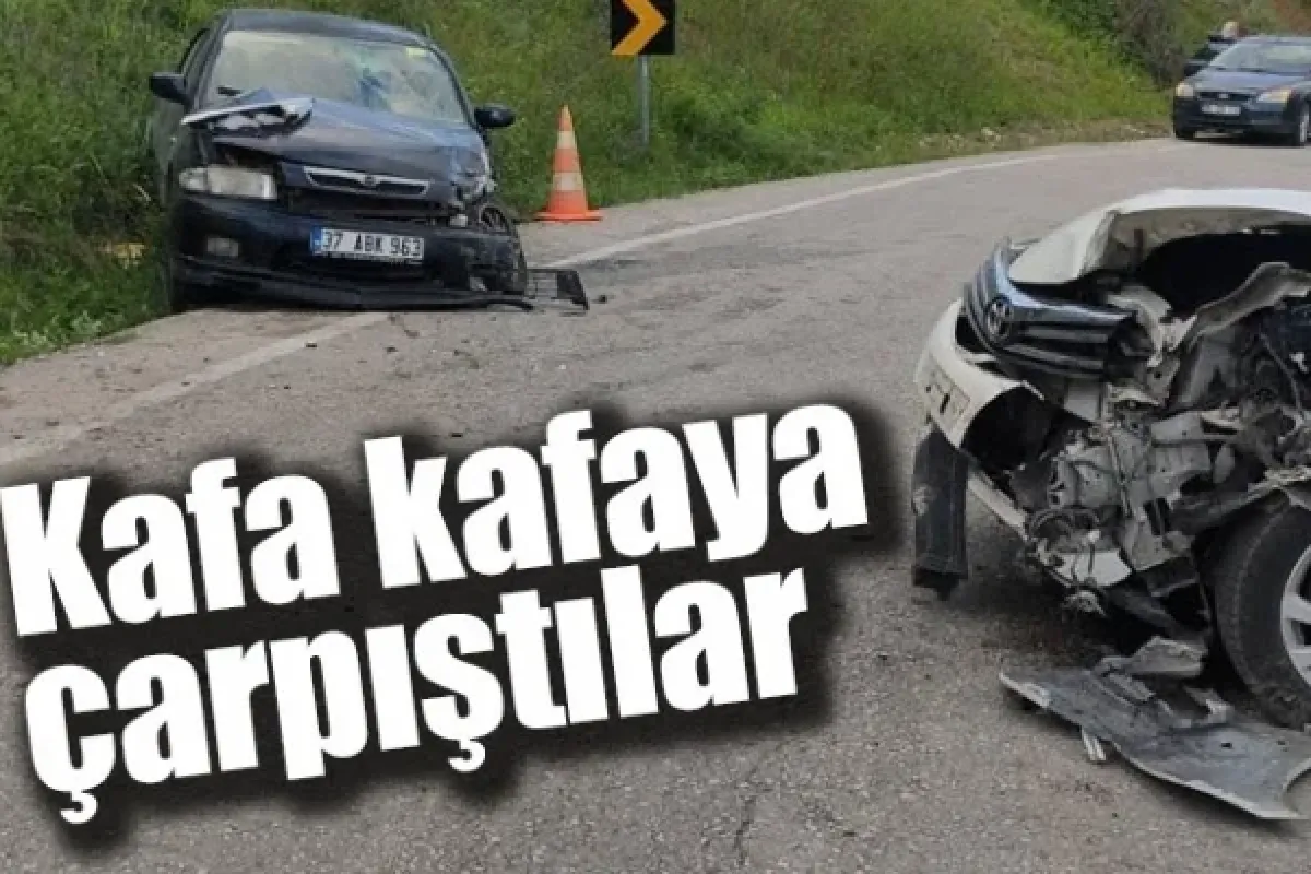Kafa kafaya çarpıştılar