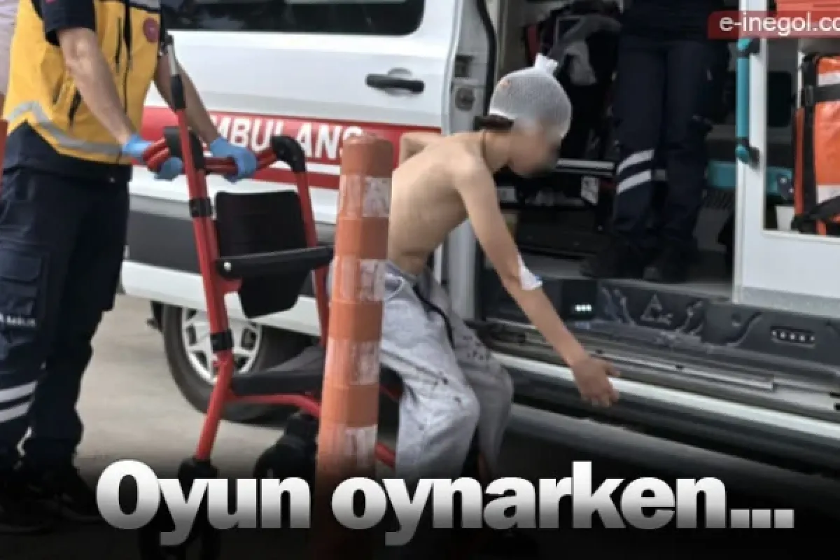 Oyun oynarken...